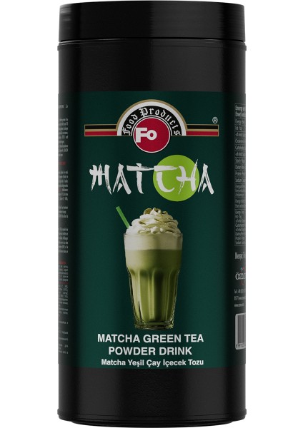 Matcha Yeşil Çay Içecek Tozu - Milkshake 1 kg