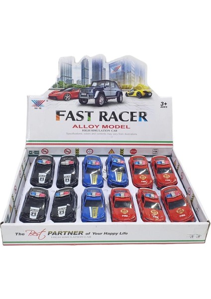 Çek Bırak Metal Polis Arabası