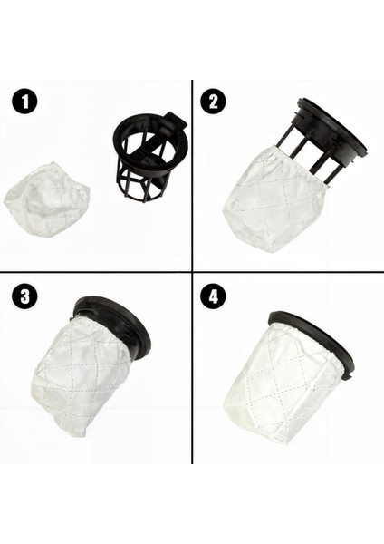 Fantom Du 2000 Speedy Dik Süpürge Bez Toz Torbası 3 Adet indirimleri