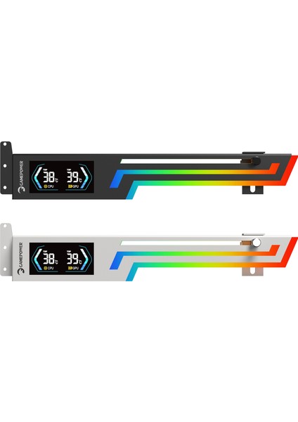 Heatsync Argb LCD Ekran Kartı Tutucu Siyah fiyatları