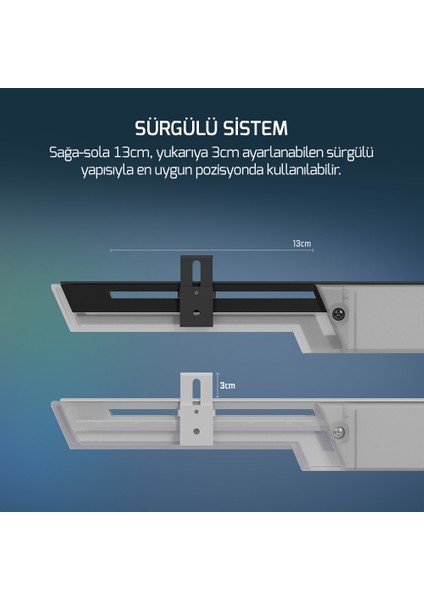 Heatsync Argb LCD Ekran Kartı Tutucu Siyah