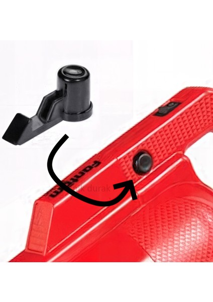 Fantom P1200 Pratik Dik Süpürge Tırnak Kilidi ve Karşılığı