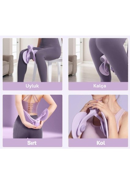 Renkli Bacak Kasları Egzersiz Aleti - Tüm Fitness Seviyeleri Için Şekillendirici modelleri