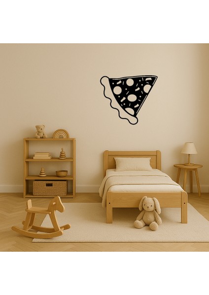 Peynirli Pizza Dilimi Dekoratif Tablo - LORCE1784-9297 modelleri