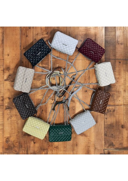 Kadın Kapitone Desenli Kaliteli Omuz Çantası fiyatları