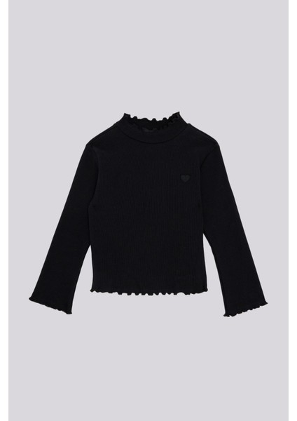 Bg Store Kız Çocuk Siyah Tshirt indirimleri