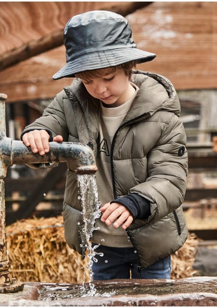 Erkek Çocuk Şişme Kışlık Mont