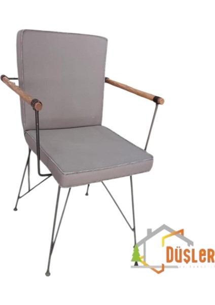 40X80 Antrasit Kumaş Antrasit Biye Sırtlı Sandalye Minderi 5 cm modelleri