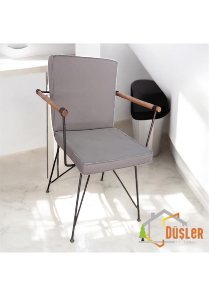 40X80 Antrasit Kumaş Antrasit Biye Sırtlı Sandalye Minderi 5 cm fırsatları