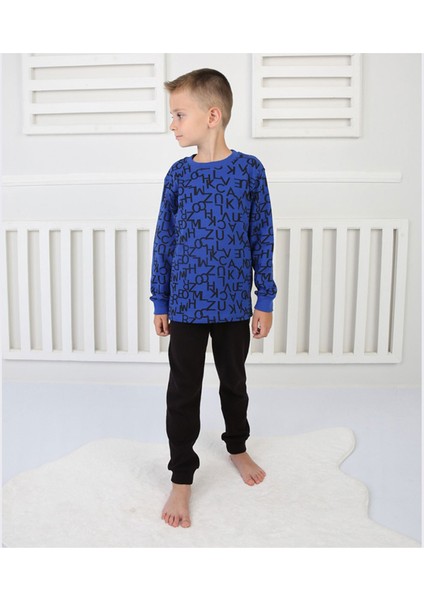 Erkek Çocuk Pijama Takım Baskılı