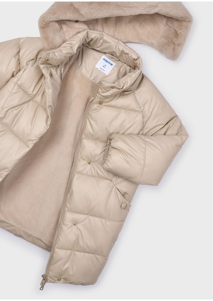 Kız Çocuk Sıcak Astarlı Uzun Şişme Mont fırsatları