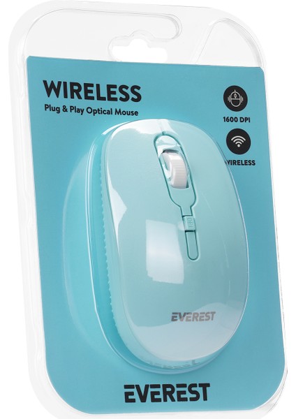 Smw-89 USB Mavi 2.4ghz Kablosuz Mouse