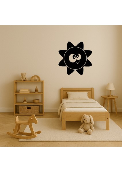 Hareketli Gözlü Güneş Mdf Dekoratif Tablo - LORCE6356-8612 modelleri