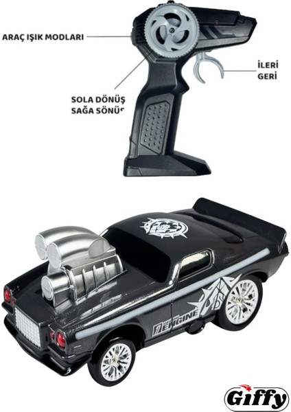 Uzaktan Kumandalı Araba 6 Farklı Mod LED Işık,şarjlı,r/c,full Fonksiyon,çılgın Crazy Akrobat Araba indirimleri
