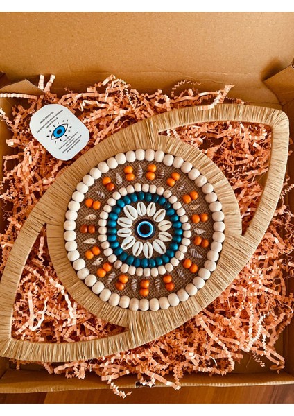 Renkli Göz Duvar Süsü, Nazarlık ve Nazar Boncuklu Dekor, Şık ve Enerjik Tasarım