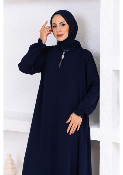 Medine Ipeği Mevlana Ferace Lacivert