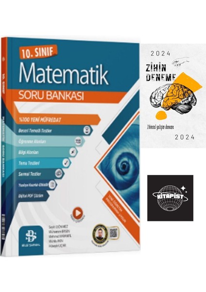 Bilgisarmal 10.sınıf Matematik Soru Bankası Yeni MÜFREDAT+ZİHİNDENEME-KS103