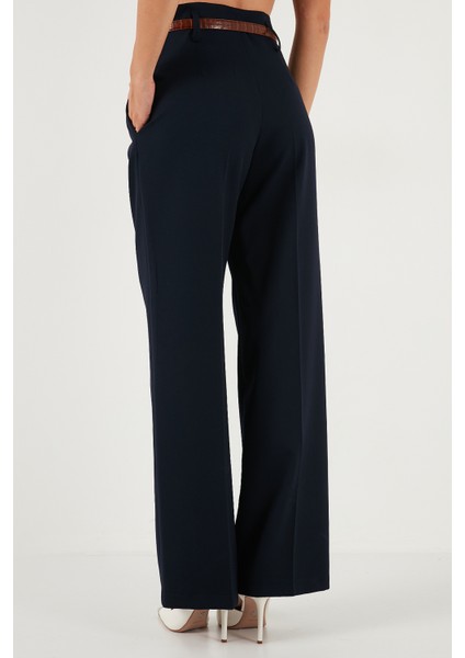 Wide Leg Yüksek Bel Geniş Paça Palazzo Pantolon Bayan Pantolon 65271262