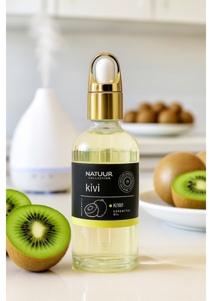 Kivi Esans Buhurdanlık Difüzör Parfüm Esansı Doğal Uçucu Yağ 100 ml