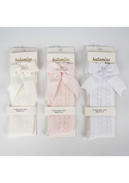 Bebek File Golf Çorap 1 Çift