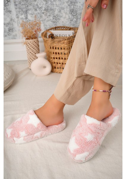 Kadın Ev Terliği Peluş Terlik Çeyiz ve Bohça Terliği Ses Yapmaz Kalın Taban modelleri