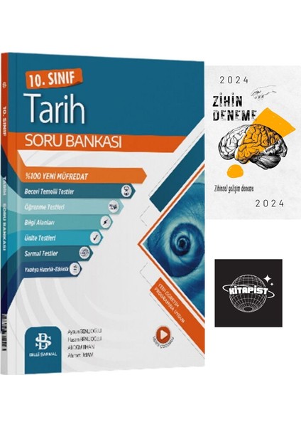 Bilgisarmal 10.sınıf Tarih Soru Bankası Yeni MÜFREDAT+ZİHİNDENEME-KS43