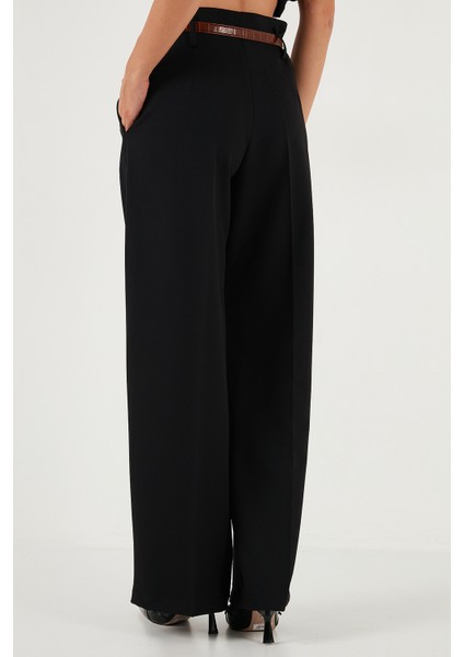 Wide Leg Yüksek Bel Geniş Paça Palazzo Pantolon Bayan Pantolon 65271262