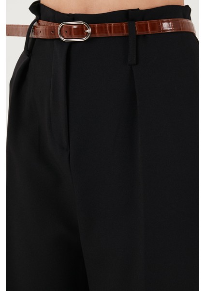 Wide Leg Yüksek Bel Geniş Paça Palazzo Pantolon Bayan Pantolon 65271262