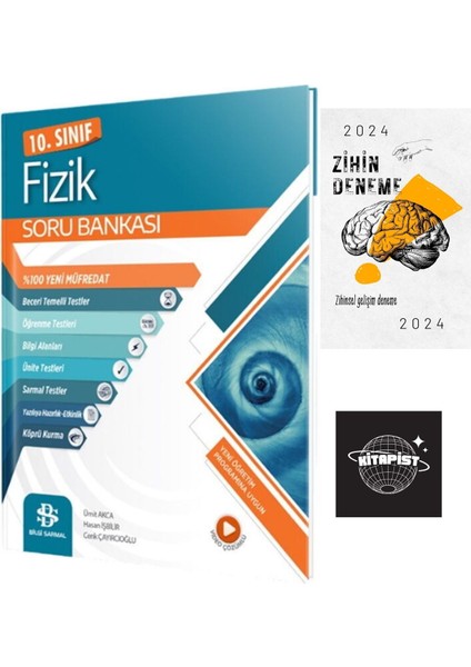 Bilgisarmal 10.sınıf Fizik Soru Bankası Yeni MÜFREDAT+ZİHİNDENEME-KS154