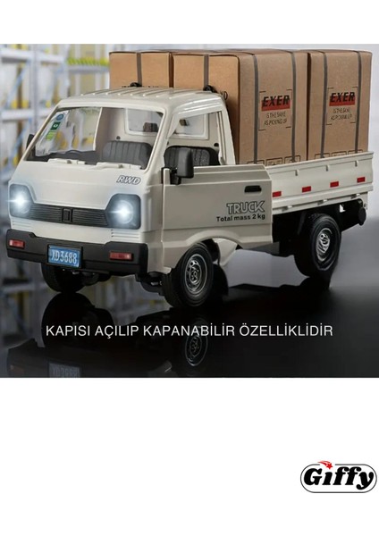 Uzaktan Kumandalı Rc Kamyonet ,yük Taşıma Aracı ,sesli ,ışıklı ,şarjlı ,(Pil Hediyeli),2.4 Ghz Araç fırsatları