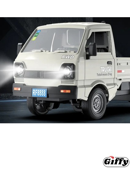 Uzaktan Kumandalı Rc Kamyonet ,yük Taşıma Aracı ,sesli ,ışıklı ,şarjlı ,(Pil Hediyeli),2.4 Ghz Araç