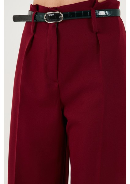 Wide Leg Yüksek Bel Geniş Paça Palazzo Pantolon Bayan Pantolon 65271262