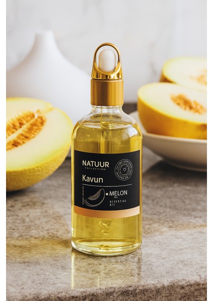 Kavun Esans Buhurdanlık Difüzör Parfüm Esansı Doğal Uçucu Yağ 100 ml