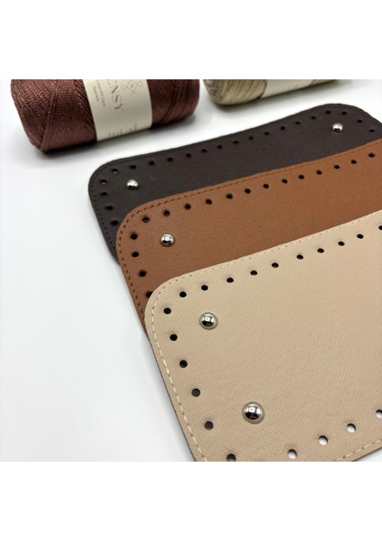 Kısa Çanta Tabanı Suni Deri 12CMX25CM Canta Aksesuarı ve Çanta Aksesuar