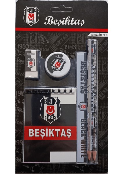 -Beşiktaş Kırtasiye Seti Not Defterli 6prç 474465