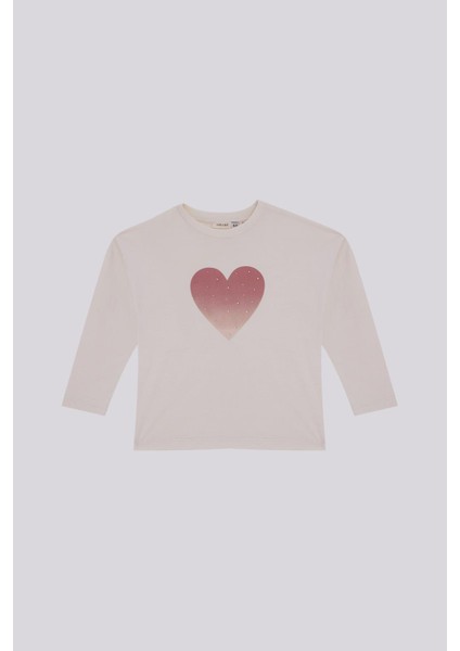 Bg Store Kız Çocuk Ekru Tshirt indirimleri