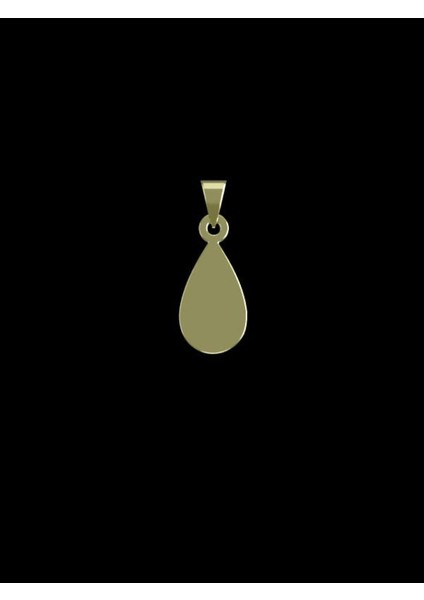14 Ayar Altın Gözyaşı Damlası Kolye Ucu 0.3 Gr, KC12702 Kodlu fiyatları