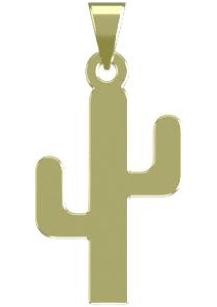 14 Ayar Altın Kaktüs Kolye Ucu 0.3 Gr, KC12768 Kodlu modelleri