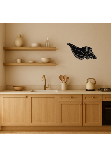 Deniz Kabukları Motifli Dekoratif Tablo - LORCE7136-5117 fiyatları