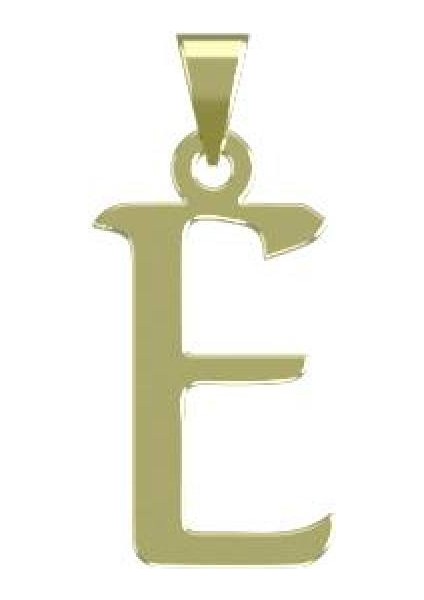 14 Ayar Altın E Harfi Kolye Ucu 0.3 Gr, KC16916 Kodlu modelleri