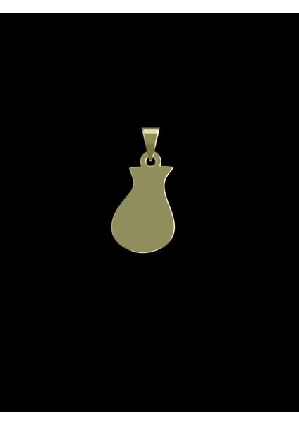 14 Ayar Altın Kil Kavanoz Kolye Ucu 0.3 Gr, KC12072 Kodlu fiyatları