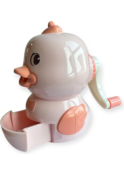 Sevimli Ördek Şeklinde Masa Üstü Kalemtraş, Renkli, Dekoratif fırsatları