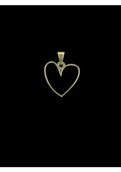 14 Ayar Altın Kalp Kolye Ucu 0.3 Gr, KC17582 Kodlu fiyatları