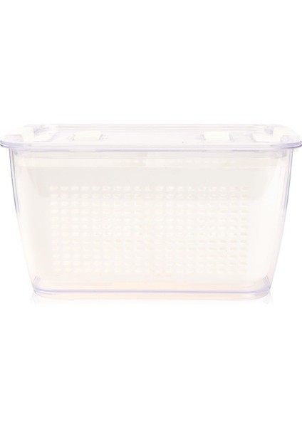 Beyaz 5 Lt Süzgeçli Saklama Kabı, Pratik ve Şık Saklama Çözümü fiyatları