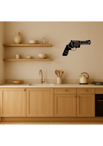 Dekoratif Polis Revolver Tablo - ALVN2727-3451 fiyatları