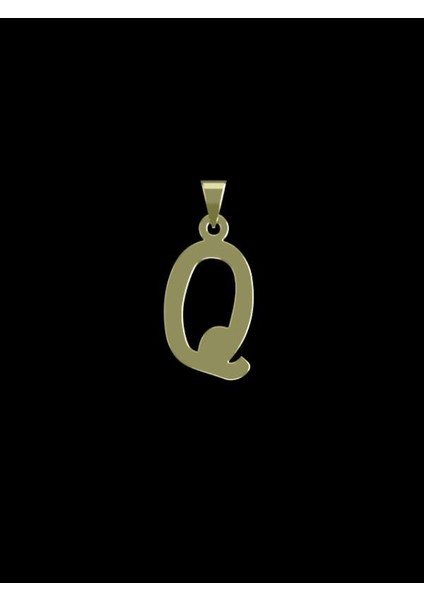14 Ayar Altın Q Harfi Kolye Ucu 0.3 Gr, KC16748 Kodlu fiyatları