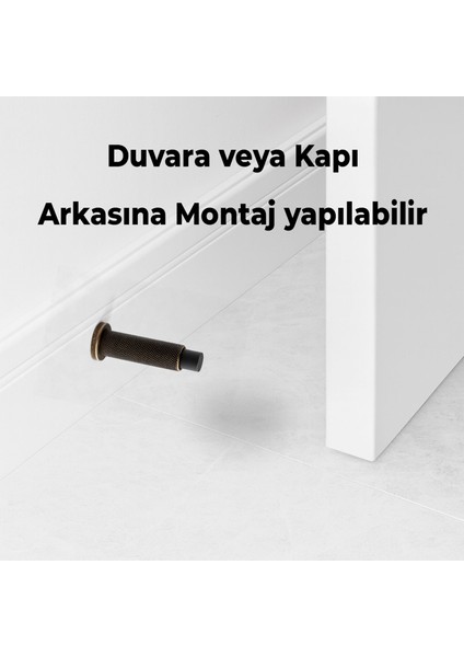 Kapı Stoperi Tamponu Antik Sarı Vidalı Metal Tutacağı Tutucu Kapı Arkası Duvar Kolu Stopu Takozu fiyatları