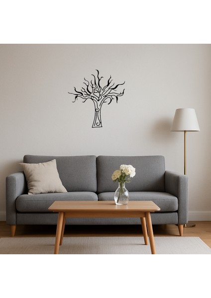 Doğal Mdf Ağaç Tasarımlı Dekoratif Duvar Tablosu - LORCE6197-9070 fırsatları