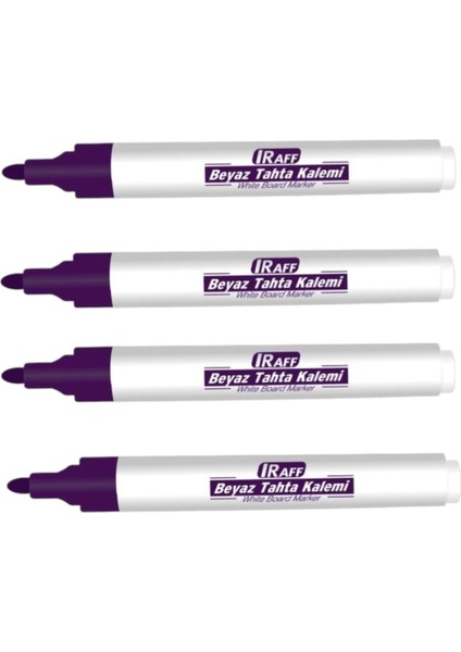 Mor Yazı Tahtası Kalemi ( 4 Adet )