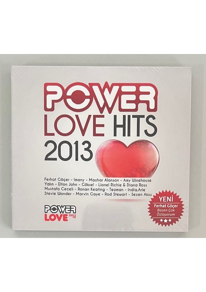 Love Hits 2013 CD (Jelatininde Sıfır Orijinal Dönem Baskı Cd)